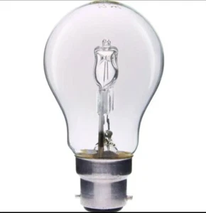LLOYTRON 28w Standard Bayonet Halogen GLS Warm White Clear Light Bulbs BC B22 X5 - Picture 1 of 1