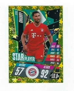 2020/21 MATCH ATTAX CHAMPIONS LEAGUE STAR PLAYER SERGE GNABRY SP10 BAYERN MUNICH - Picture 1 of 1