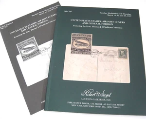 Siegel Stamp Auction Catalog w Prices Realized US Foreign Air Post Covers 1997 - Picture 1 of 4