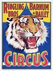 Circus, retro vintage style metal sign/plaque man cave shed