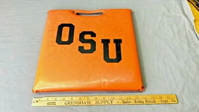 复古 OSU Phil Cutchin 座垫 1960 年代俄克拉荷马州立大学牛仔 — 第 1/4 张图片