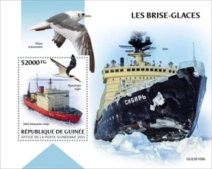 Icebreakers MNH Stamps 2023 Guinea S/S - Picture 1 of 1