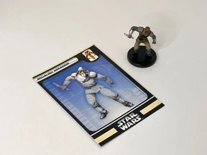 Star Wars Miniaturas CAZARRECOMPENSAS Aqualish Assassin 15/60 con tarjeta - Imagen 1 de 2