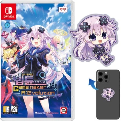 Switch Neptunia GameMaker R:Evolution & Screen Cleaner Korean Version Chinese - Image 1 of 4