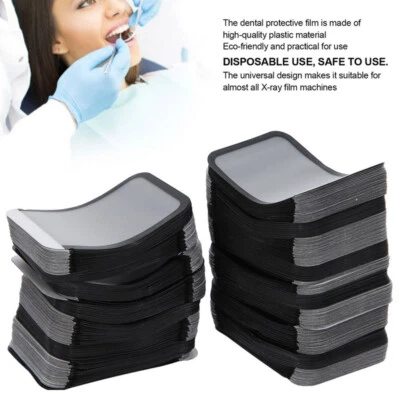 CAREPACY 100Pcs/Pack Dental Digital X-Ray Barrier Envelope for Phosphor Plate #0 1 2 3 4