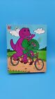 Barney Puzzle 24 Pieces Baby Bop Bike Vintage 90's Milton Bradley 1993 Complete