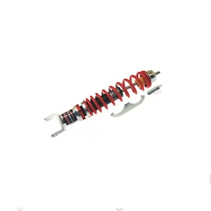 AMMORTIZZATORE POSTERIORE CARBONE HI-TECH ROSSO PER VESPA GL GTR TS LML STAR 2T - Foto 1 di 1