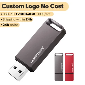2TB USB 3.0 Pen Drive High Speed Transfer Metal Portable U Disk Flash 10-Years - Afbeelding 1 van 11