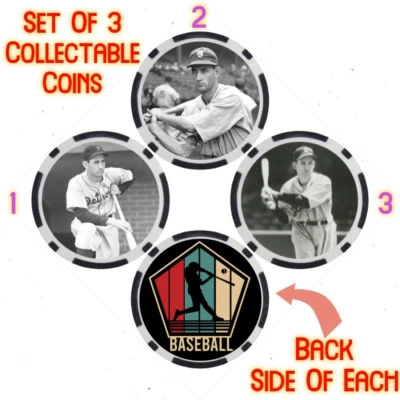 CHARLIE GEHRINGER - LEGENDARY BASEBALL PLAYER - COLLECTABLE COIN SET - Image 1 of 2