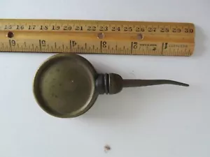 Vintage ""the Dover"" runder Banjo Pfannkuchenöller oder Pulverkolben Made in England - Bild 1 von 10