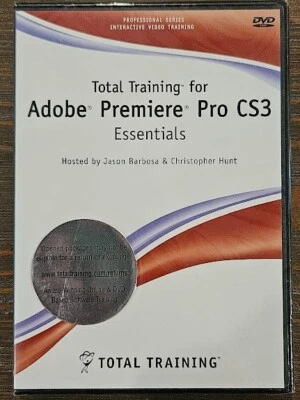 Total Training For Adobe Flash CS3 Professional: Essentials DVD NEW! SEALED! - Image 1 of 2