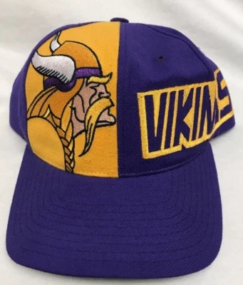 Gorra de fútbol americano vintage de los 90 Minnesota Vikings American Needle Snapback NFL Foto 1 de 4