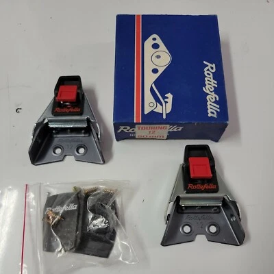 Rottefella 50mm Touring 12 3 Pin Cross Country Ski Bindings Nordic w/Hardware - Image 1 of 4