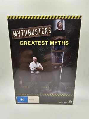 Mythbusters Greatest Myths Sealed - Rare OOP - 20 Eps 20 Hours - FREE POSTAGE  - image 1 of 4