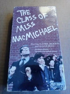 THE CLASS OF MISS MACMICHAEL VHS SEALED Glenda Jackson Oliver Reed Drama - Picture 1 of 3