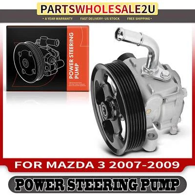Bomba de dirección asistida con polea para Mazda 3 2007-2009 2,3 L gasolina turboalimentada Foto 1 de 4