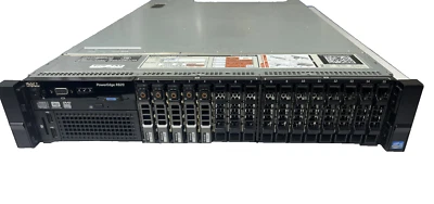 Unidad de disco duro Dell Poweredge R820 4x E5-4620 V2 2,2 GHz 32 núcleos 64 GB Ram H710 5x 600 GB Foto 1 de 4