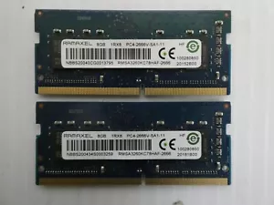 Ramaxel 16GB (2x8GB) PC4-21300 (DDR4-2666) 2666Mhz SODIMM Memory RAM Kit - Picture 1 of 1