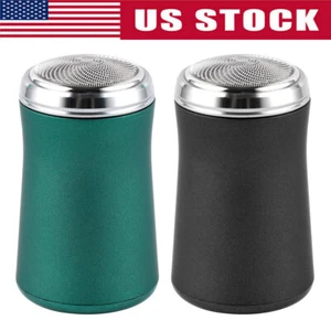 Mini-shave Portable Men's Electric Shaver fit Men Razor Rechargeable Home Travel - Picture 1 of 16