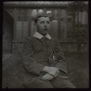 F L JONES C1904 FOTOGRAFÍA EDUARDIANA Linterna Mágica Diapositiva HISTORIA SOCIAL NIÑO - Imagen 1 de 3