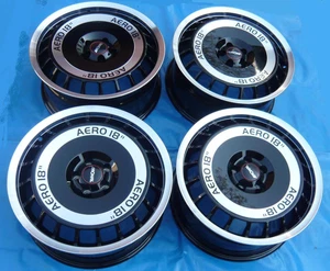 Ronal Aero Turbo R50 7,5 16 ET 38 4x100 nagelneu Alufelgen VW schwarz - Bild 1 von 1