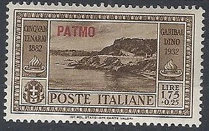 1932 EGEO PATMO GARIBALDI 1,75 LIRE MH * - RR11743 - Imagen 1 de 1