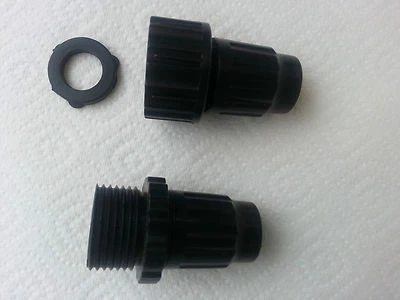 Conectores de manguera XHose macho y hembra para manguera de jardín expandible Foto 1 de 4