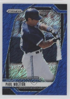 2025 Panini Prizm FOTL FOTL Blue Shimmer Prizm /15 Paul Molitor #274 HOF - Image 1 of 2