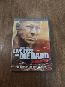 Live Free or Die Hard (Unrated Edition) DVD New - Picture 1 of 3