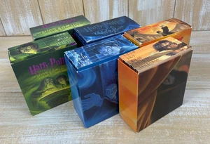 3 Harry Potter Audio Books CD Order Phoenix Deathly Hollows Half Blood Prince - Imagen 1 de 5