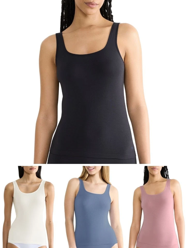 Sloggi GO Sense Tank Top Wide Strap Camisole Soft Modal Seamless Lingerie - Image 1 of 1