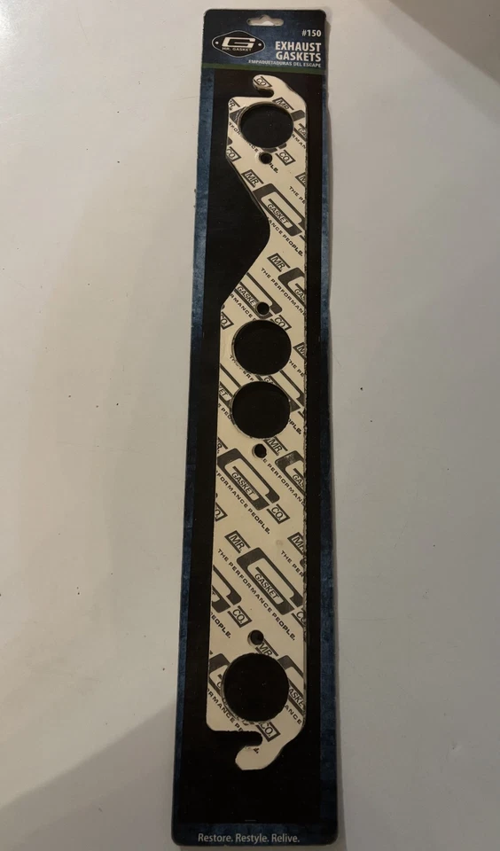 Mr Gasket 150 Exhaust Manifold Gasket Set 1955-1991 Chevy SBC 1.63" Port .062" - Image 1 of 2