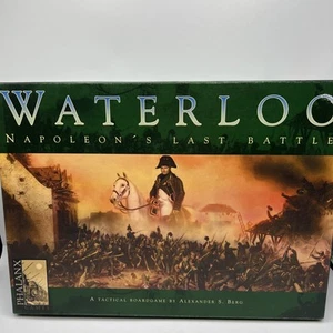 Waterloo Napoleon's Last Battle Board Game by Alex Berg 2001 Complete In Box - Picture 1 of 11