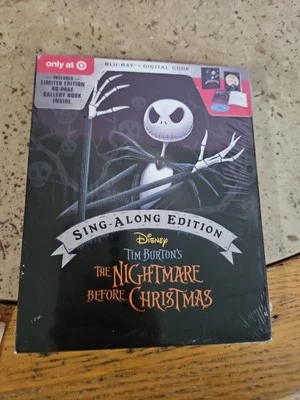 The Nightmare Before Christmas Sing-Along Edition (Blu-Ray) Target Exclusive New - Image 1 of 2