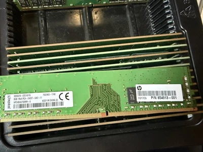 Samsung 8GB 1Rx8 PC4-2400T-UA2-11 DDR4 Desktop RAM  Memory x10 - Image 1 of 2