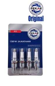 Jeu De Bougies D'Allumage A11 De Pekar Wolga M21, GAZ24, UAZ469, GAZ13. - Imagen 1 de 2