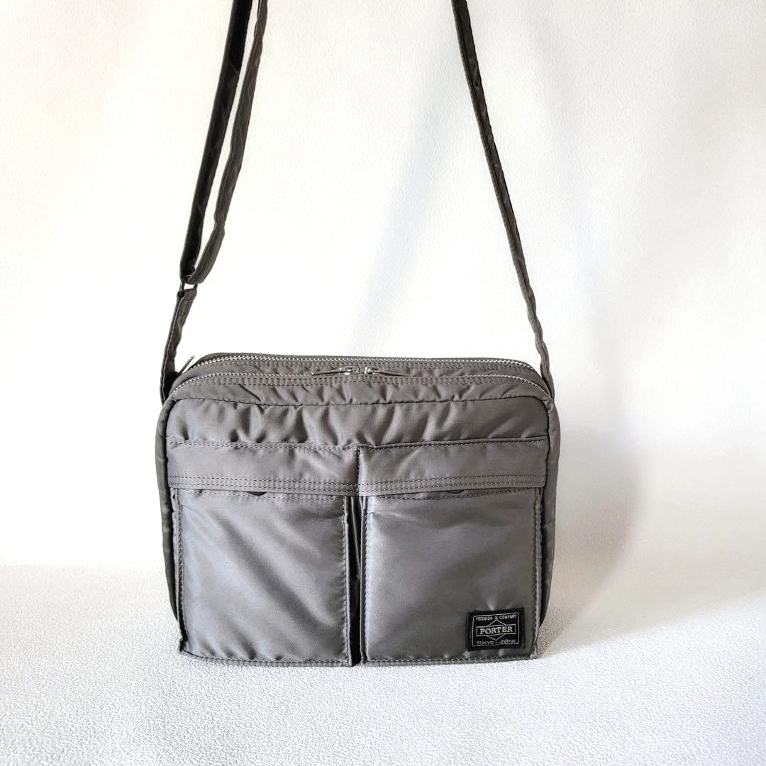 バッグ PORTER RIDE MESSENGER BAG GRAY バッグ PORTER RIDE MESSENGER