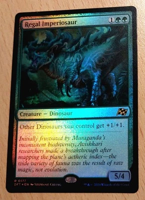 MTG Magic: +FOIL+ Königlicher Imperiosaurus, Regal Imperiosaur, Dinosaurier Lord - Bild 1 von 2