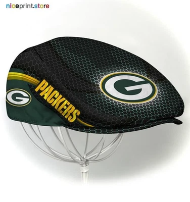 Green Bay Team Packers Jeff Cap Packers Newsboy Cap Golf Cap Driving Hat for Men - Image 1 of 4
