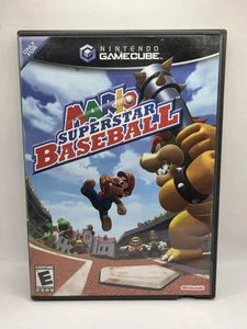 Mario Superstar Baseball Nintendo GameCube 2005 Complete CIB Refurbished Tested - Picture 1 of 3