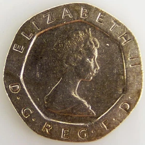 20 Pence - Copper-Nickel - VF - 1982 - United Kingdom - Coin [EN] - Picture 1 of 3