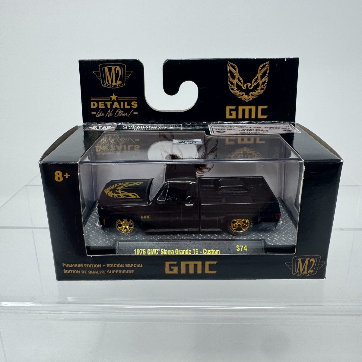 レア！チェイスカー！M2マシーン　GMC　シエラ　トランザムバージョン M2 machines 1/64 GMC Sierra Trans Am version Chase car