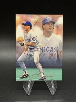 1993 Flair #20 Ryne Sandberg Chicago Cubs HOF - Image 1 of 2