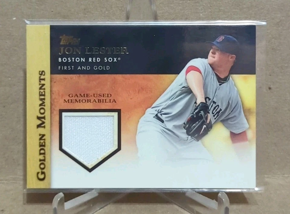 2012 Topps Golden Moments Relics #JL Jon Lester - Image 1 of 2