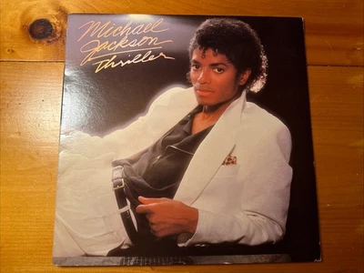 Michael Jackson - Thriller 1982 Epic QE 38112 1st Pressing Jacket/Vinyl VG+ - Image 1 of 4