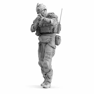 1/16 Resin Figure Model Soldier unassembled - Picture 1 of 5