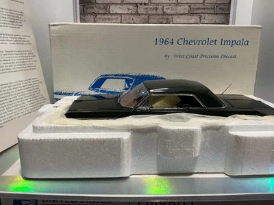 1:24 WEST COAST PRECISION 1964 Chevrolet Chevy Impala Green On Brown - Image 1 of 4