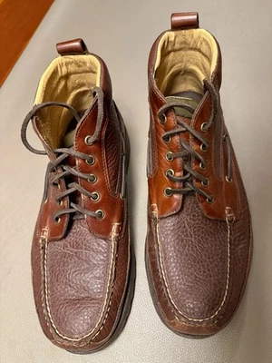 Excellent L.L. Bean Hand Sewn Allagash Chukka Boots 11.5 EE WideShoes - Image 1 of 4