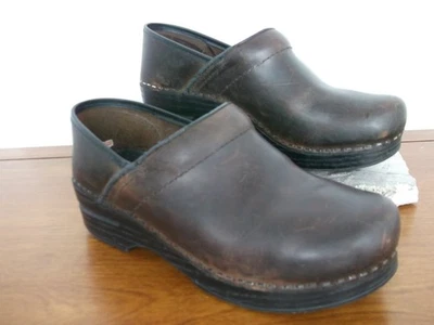 Женские сабо Dansko Nurse Pro размер 7,5 M /38 EU Cabrio темно-коричневая кожа - Изображение 1 из 4