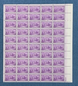 Scott #798, 3c Constitution Signing, Mint sheet/50, LR #21708, NH (R14-54b) - Picture 1 of 1